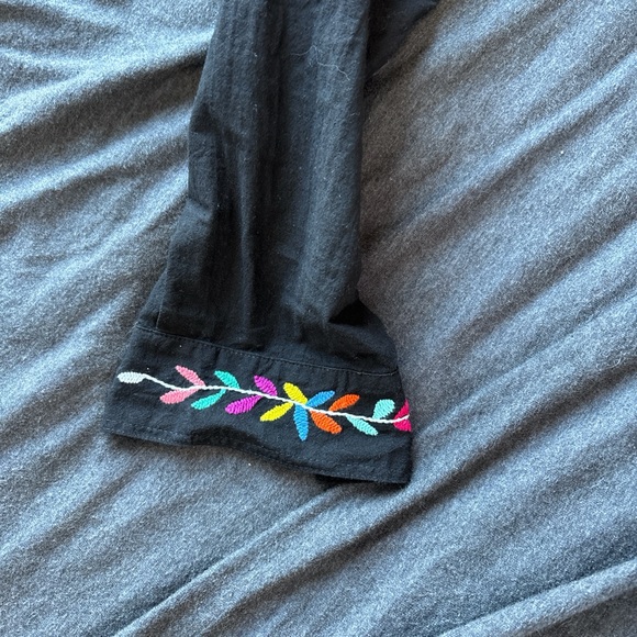 Colorful Embroidered Button Up - Picture 4 of 6